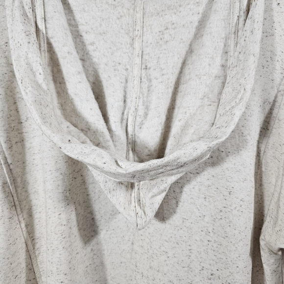 Pure Jill Oatmeal Heather Hooded Tranquility Fleece  Women's Size Large - Picture 7 of 11